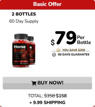Horse Boost 2-bottle bundle - mid-size discounted package" Título: "2 Bottles Package