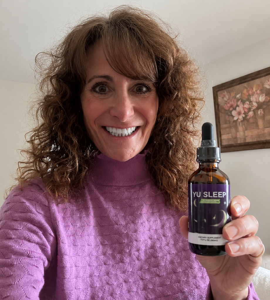 Yu Sleep natural sleep support supplement bottle